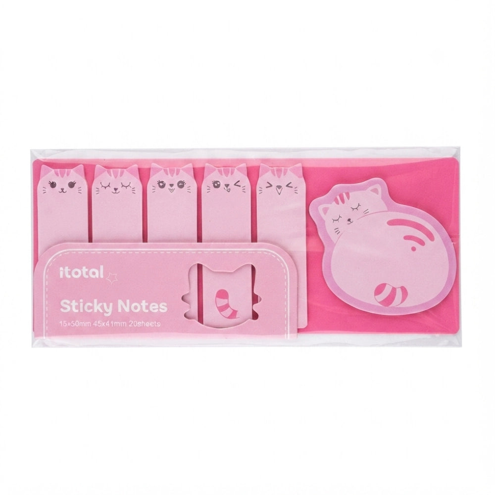 Set Sticky Notes Kawaii i-Total – Blocchetti Adesivi e Segnapagina