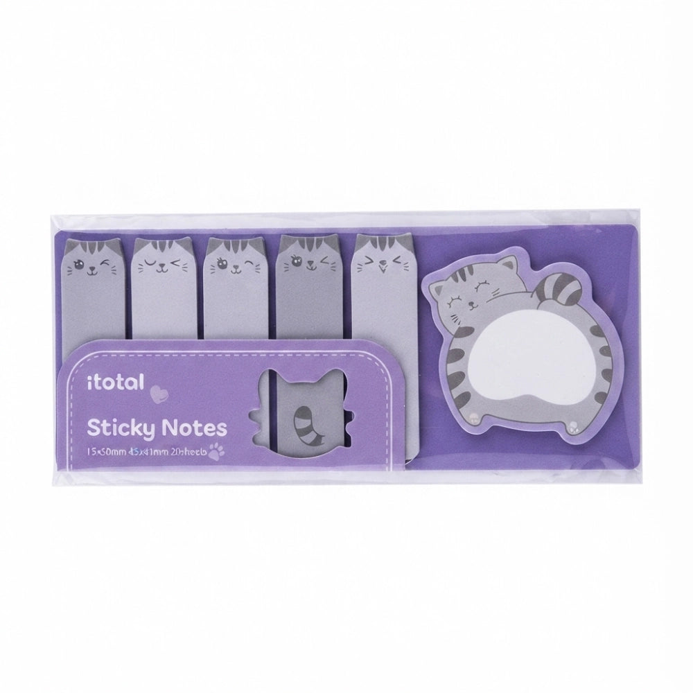 Set Sticky Notes Kawaii i-Total – Blocchetti Adesivi e Segnapagina