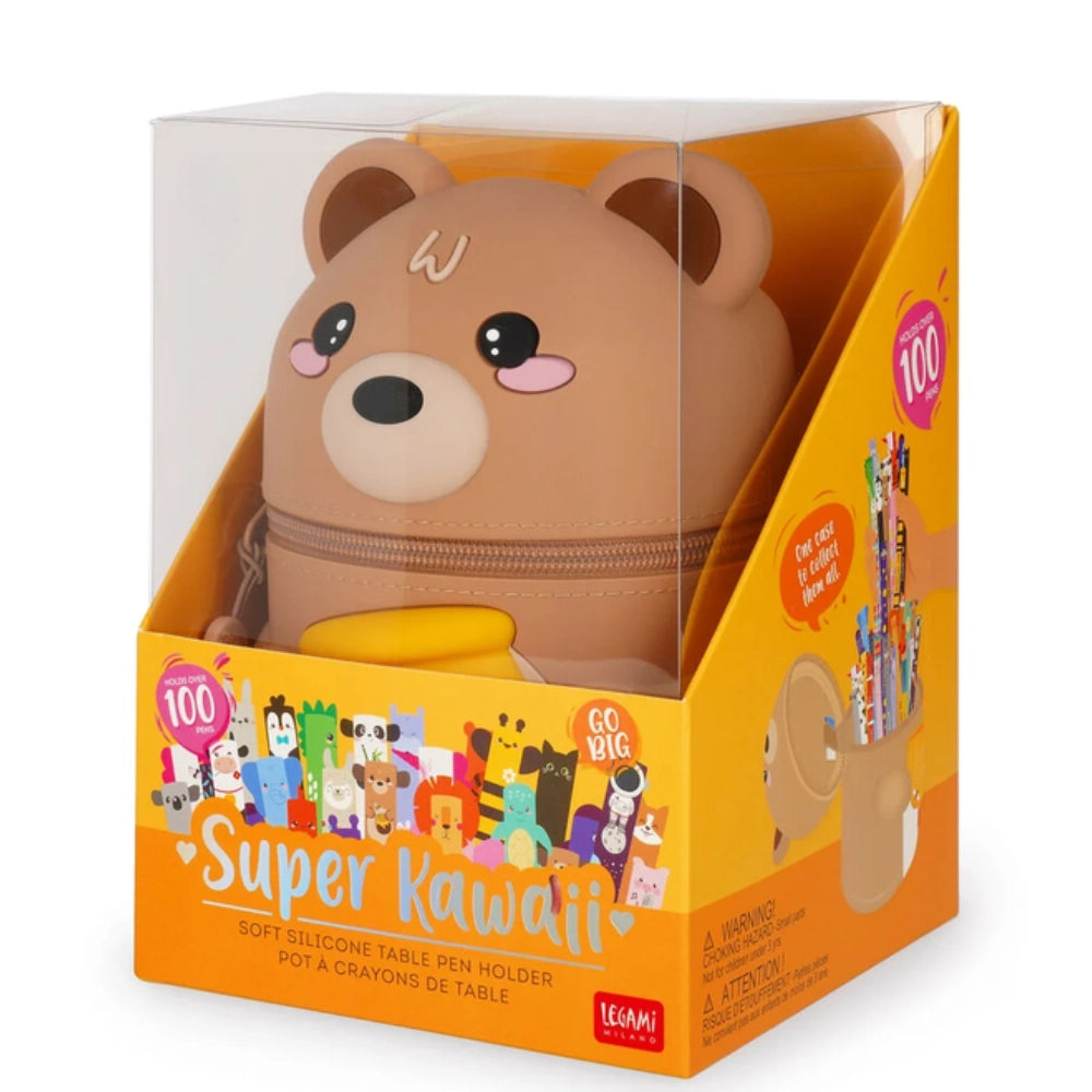 Portapenne da Tavolo Teddy Bear - Super Kawaii | Legami
