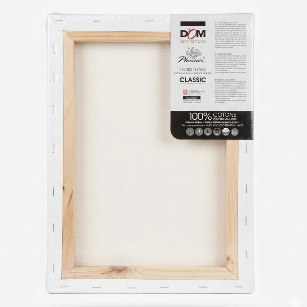 Tela su Telaio in Legno 20x30 cm – Alta Qualità 380g