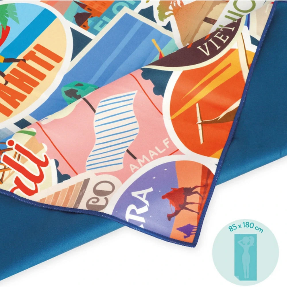 Legami Telo Mare Travel Stickers – Beach Towel