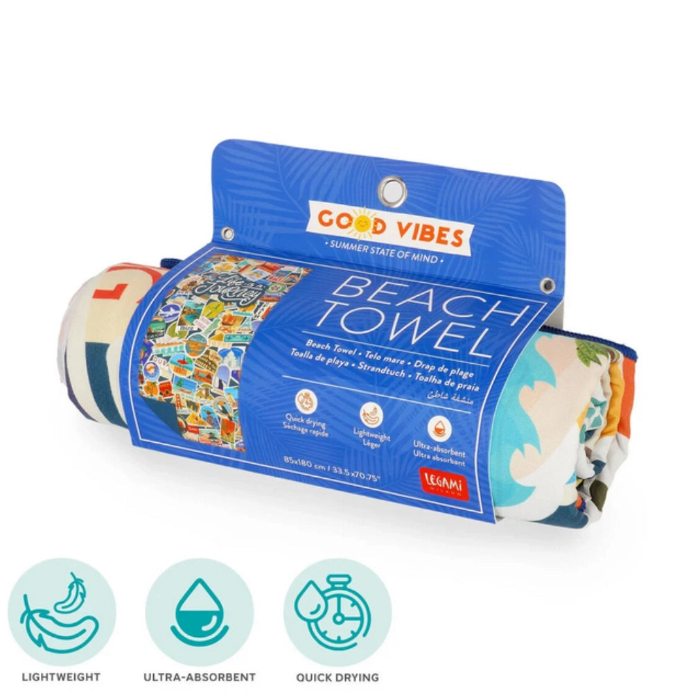 Legami Telo Mare Travel Stickers – Beach Towel