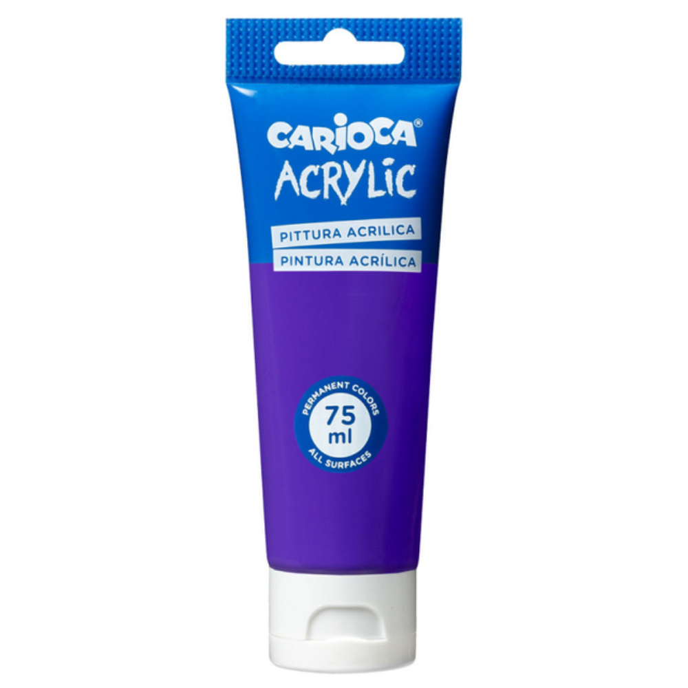 Pittura Acrilica Carioca Acrylic 75ml – Permanent Colors All Surfaces