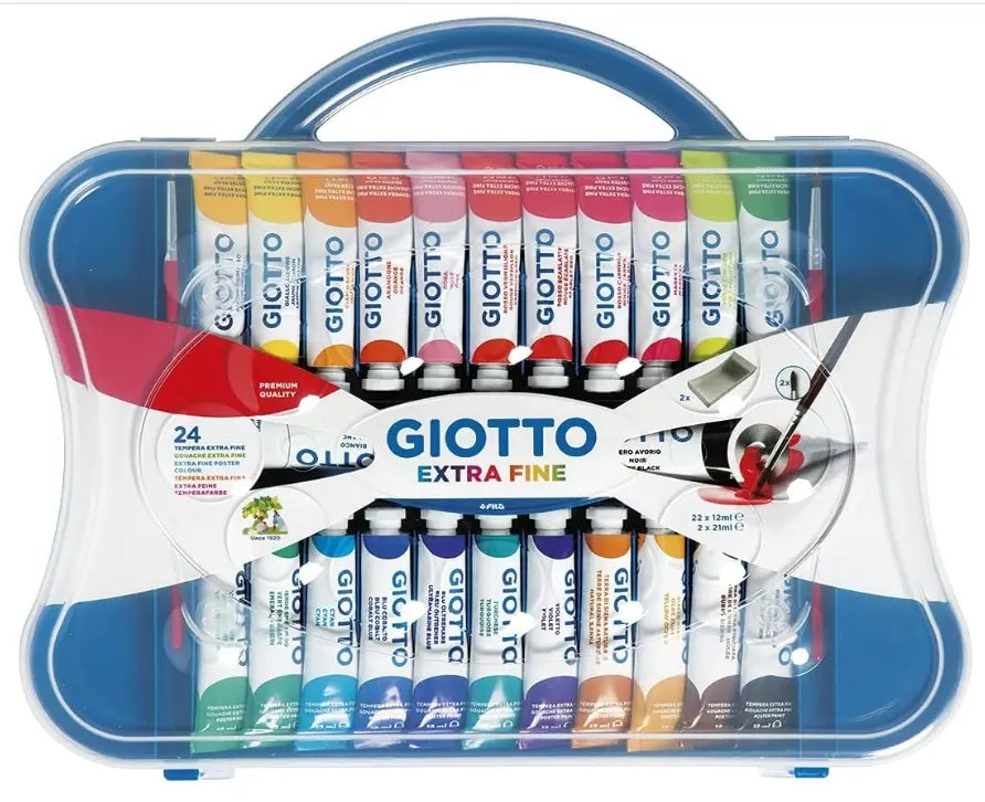 tempere giotto confezione da 24 colori
