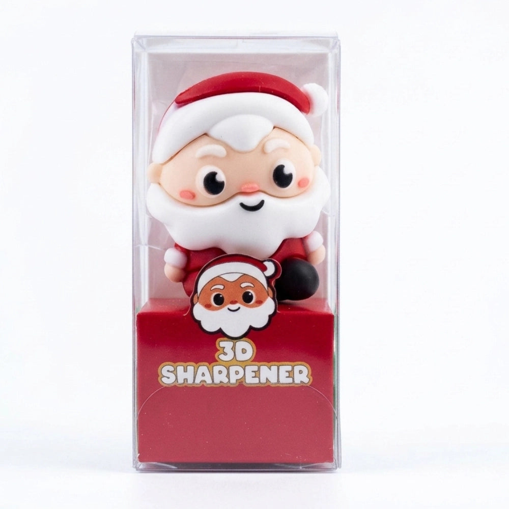 iTotal Temperino 3D natalizio – Babbo Natale, Pupazzo di neve e Schiaccianoci
