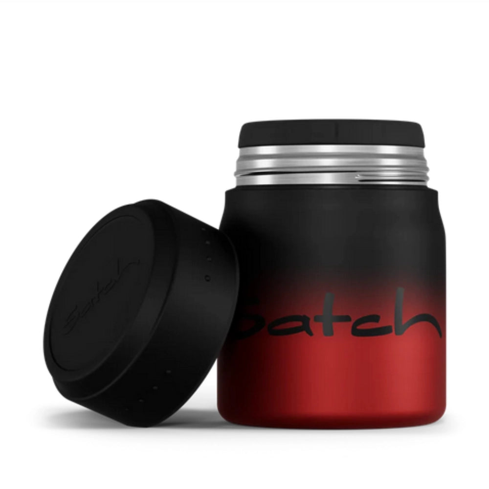 Thermo Lunchbox Satch Black Graffiti – 500ml con Forchetta-Cucchiaio