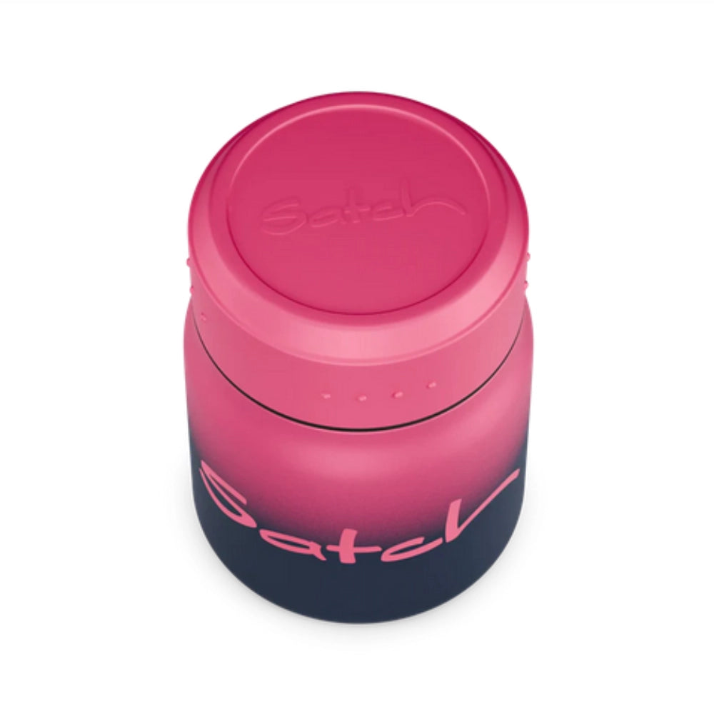 Thermo Lunchbox Satch Pink Graffiti – 500ml con Forchetta-Cucchiaio