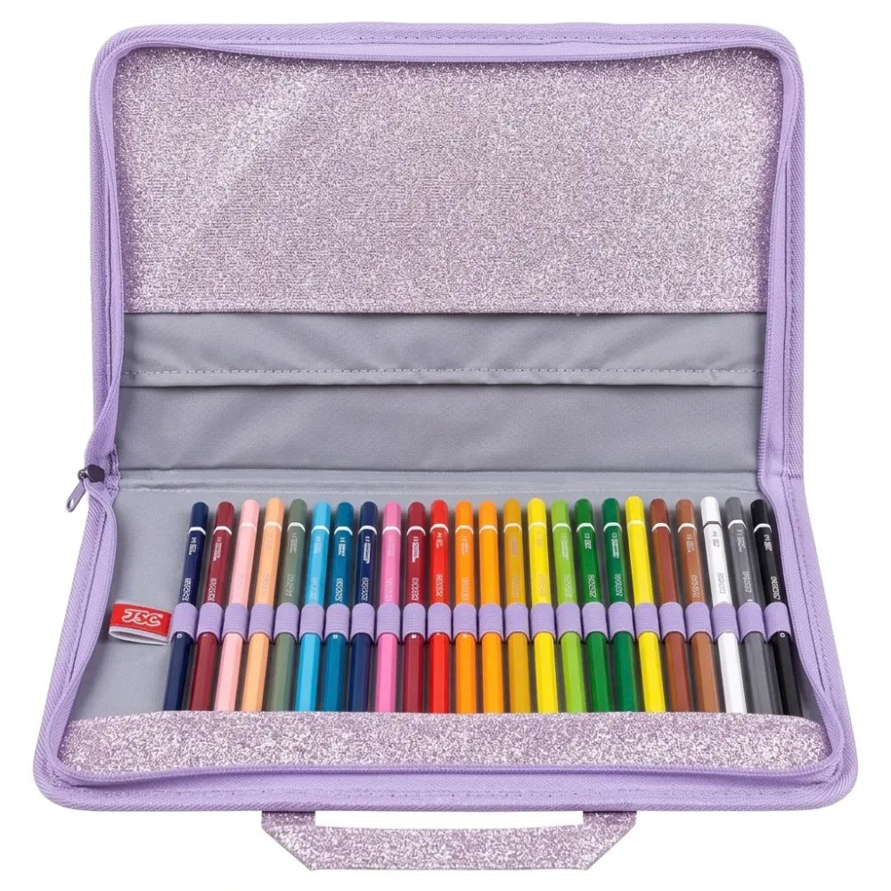 Valigetta Seven Shiny con 24 pastelli a mina da 4 mm