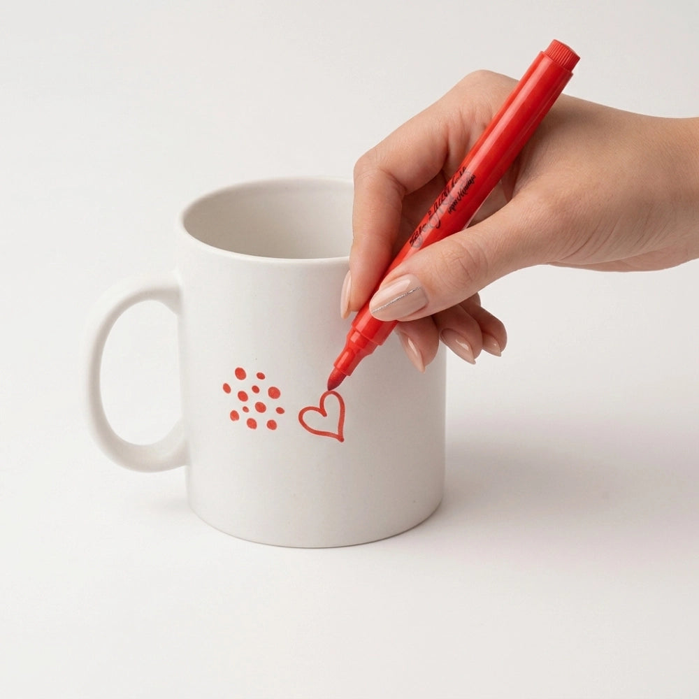 Astuccio One Time Tinta Unita Personalizzabile con 24 Marker Acrilici – Kit Creativo Multisuperficie