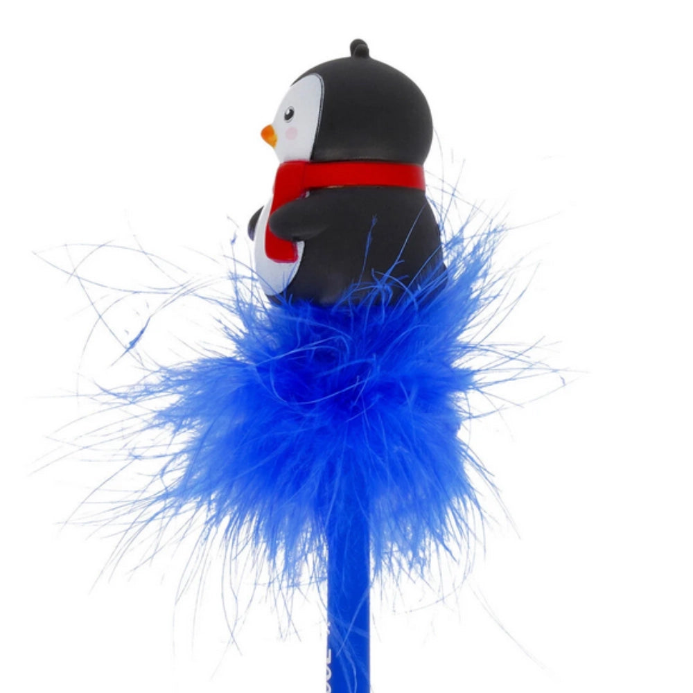 Penna a Sfera Luminosa Legami Writing is Magic - Pinguino e Babbo Natale