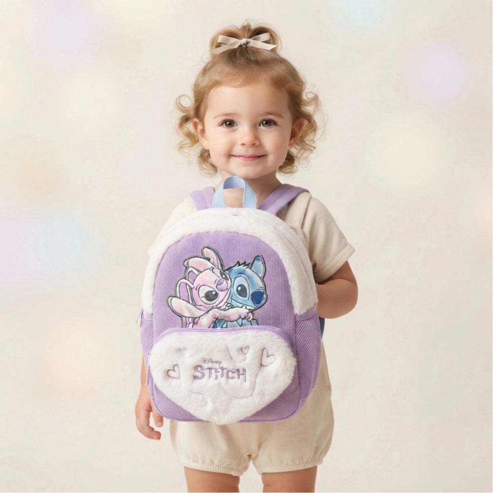 Zainetto Stitch asilo e tempo libero con inserti in peluche