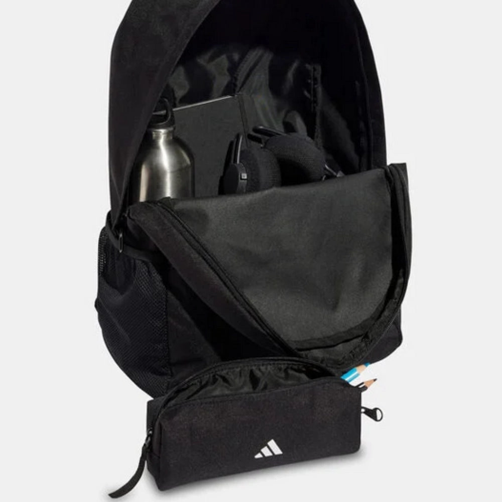 Set Zaino Adidas Classic con Astuccio Incluso Nero – 23L Scuola | JI8081