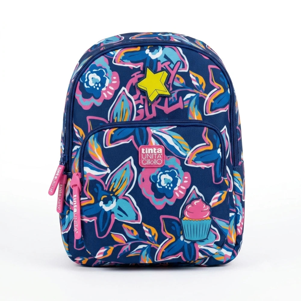 Zaino Asilo TintaUNITA Bambina – 4 Fantasie | Sirena, Unicorno, Girl Power, Crazy Girl