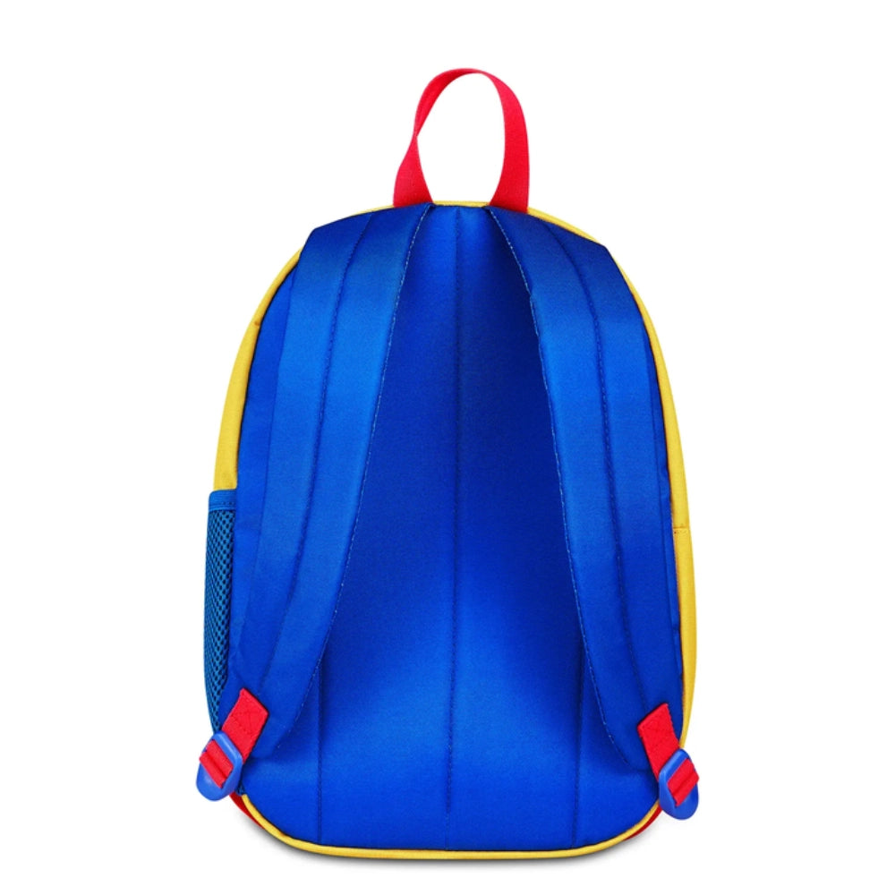 Seven Zaino Asilo Toy Story 5 – retro blu con spallacci imbottiti e maniglia rossa