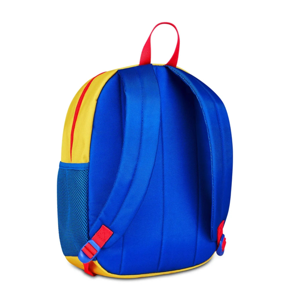 Seven Zaino Asilo Toy Story 5 – vista laterale destra con tasca in rete porta borraccia