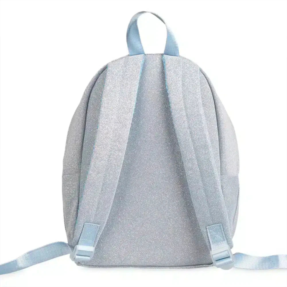 Zaino Colourbook Glitter Azzurro Standard + Astuccio – Split Collection 23L