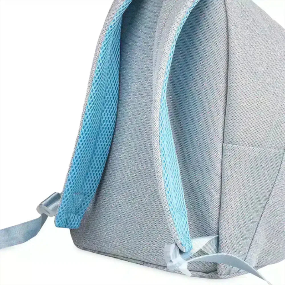 Zaino Colourbook Glitter Azzurro Standard + Astuccio – Split Collection 23L