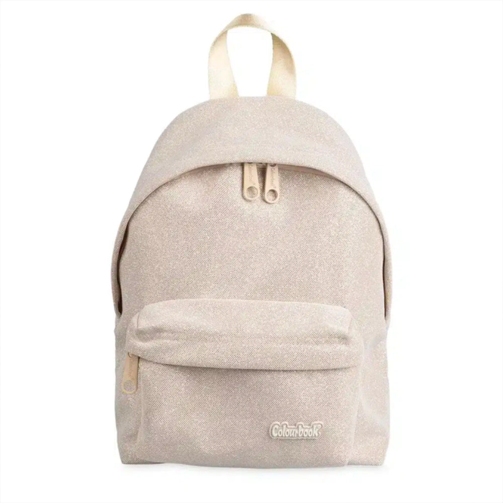 Zaino Colourbook Glitter Oro Standard + Astuccio – Split Collection 23L