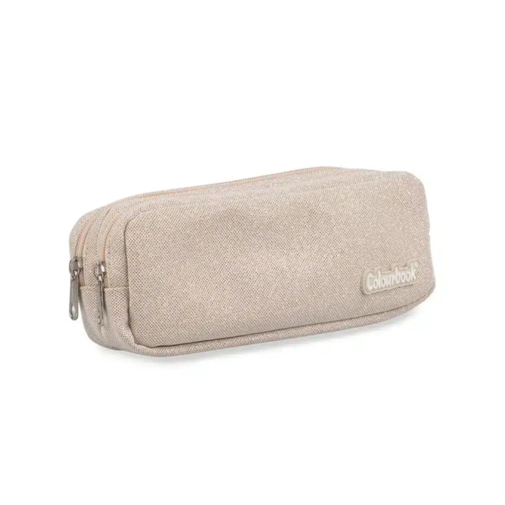 Zaino Colourbook Glitter Oro Standard + Astuccio – Split Collection 23L