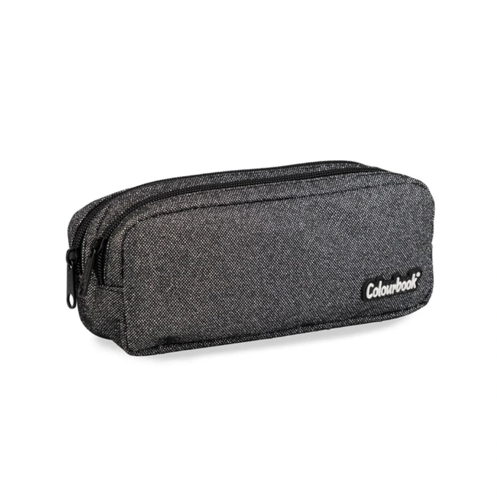 Zaino Colourbook Glitter Argento Standard + Astuccio – Split Collection 23L