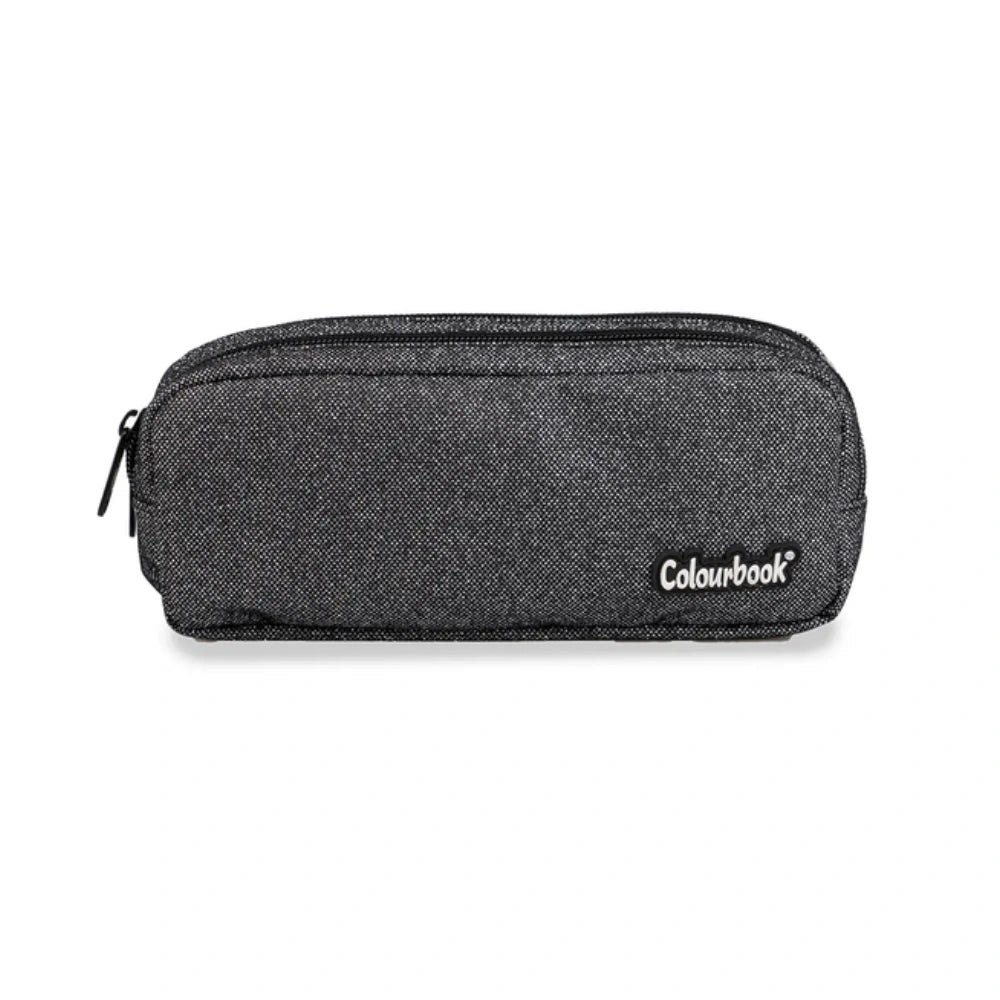 Zaino Colourbook Glitter Argento Standard + Astuccio – Split Collection 23L