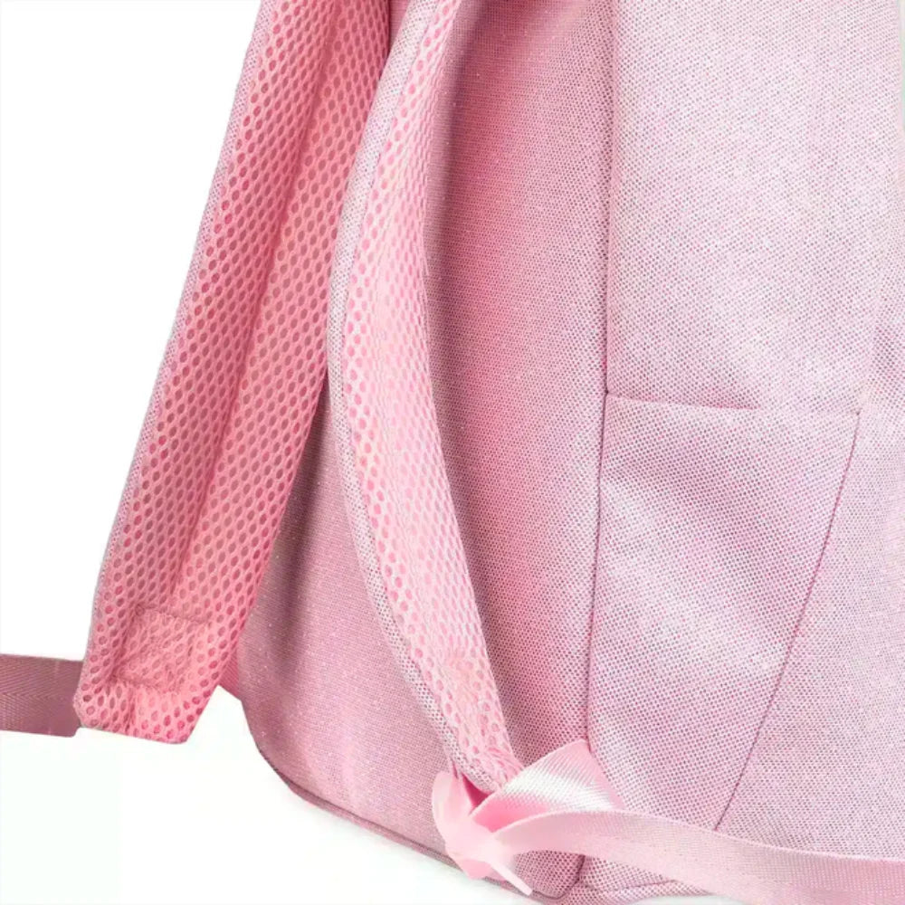 Zaino Colourbook Glitter Rosa Standard + Astuccio – Split Collection 23L