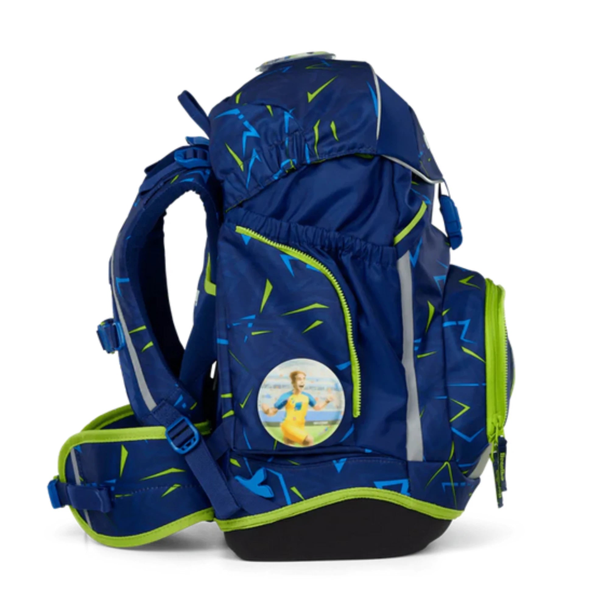 Zaino scuola elementare Ergobag Prime calcio ergonomico regolabile - Cartoleria Claudio Giugliano Napoli