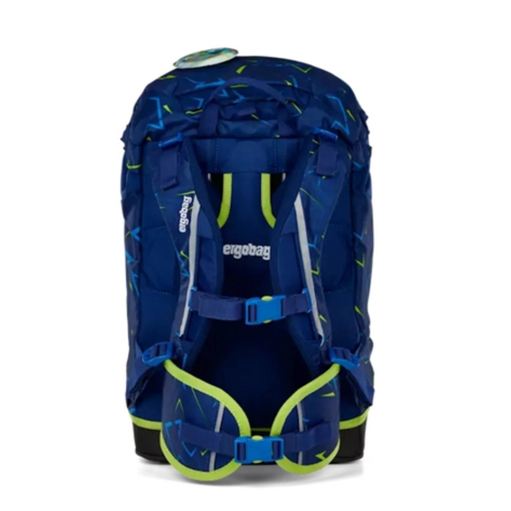 Zaino Ergonomico Ergobag Prime Front Runbear – Blu | Scuola Primaria