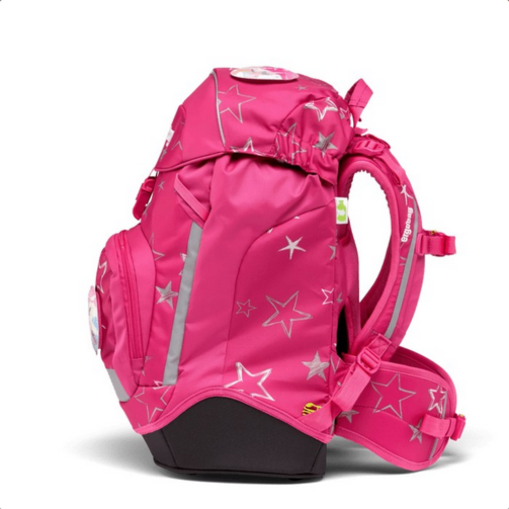Zaino Scuola Ergobag Prime StarlightBear – Rosa, Argento, Bianco