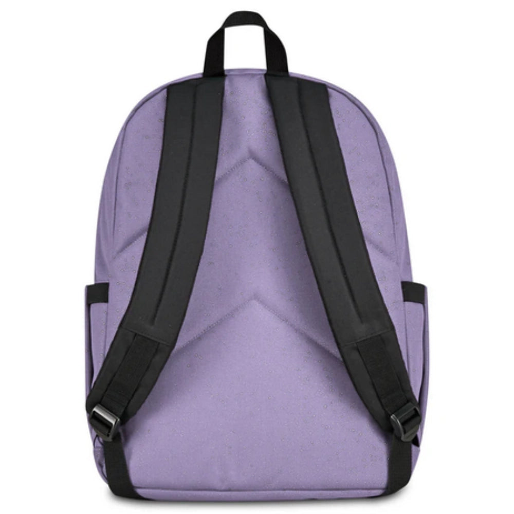 Zaino Invicta Jelek Shine 34L – Glicine Glitterato, Doppio Scomparto e Tasca PC 14"
