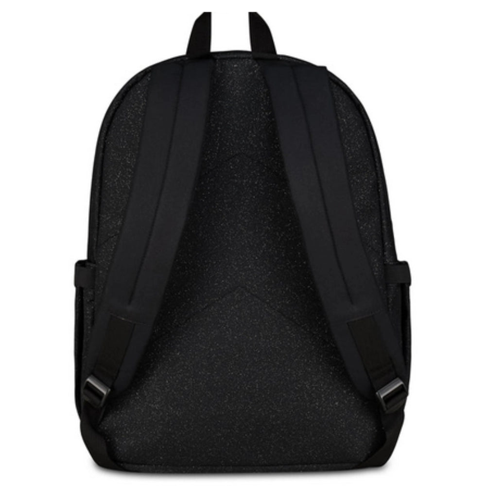 Zaino Invicta Jelek Shine 34L – Glitter Nero, Doppio Scomparto e Tasca PC 14"