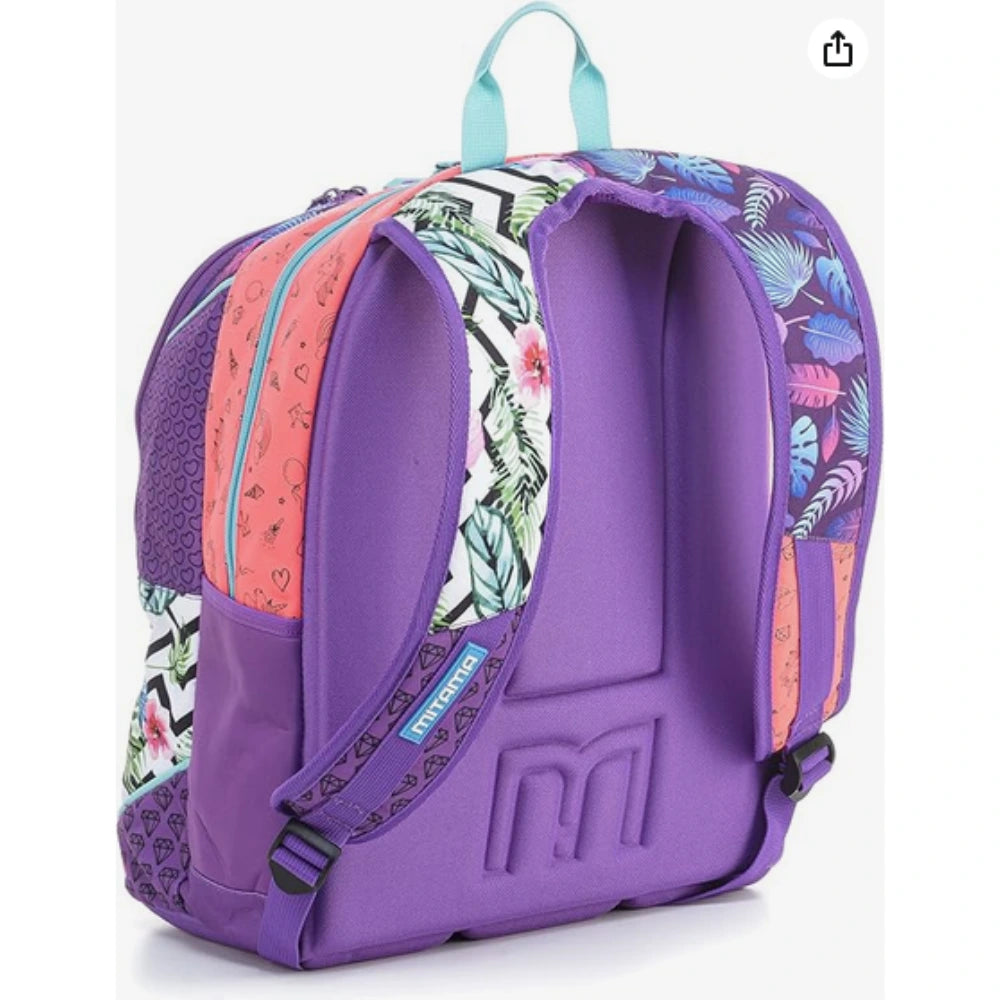 Zaino Scuola Mitama Plus Love Fluo Girl – Con Cappello Omaggio