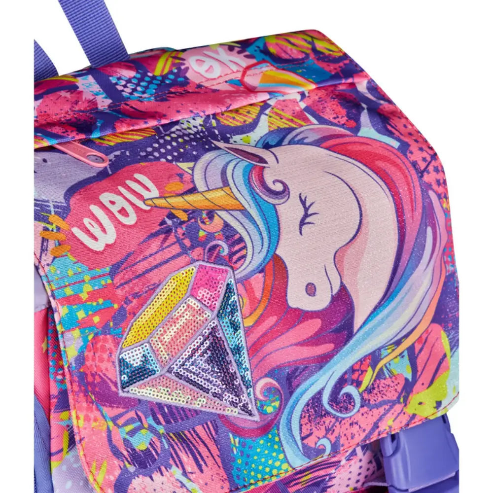 Zaino Estensibile Mitama Pro Fairyunicorn 4 Zip Girl
