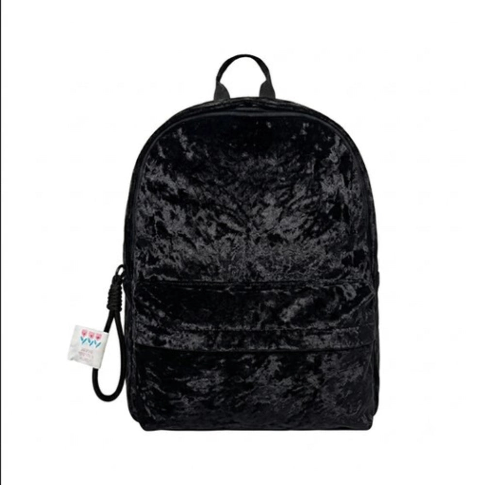 Laccetto smartphone Olli incluso in omaggio con il zaino Crushed Black - cordino nero con charm tulipani