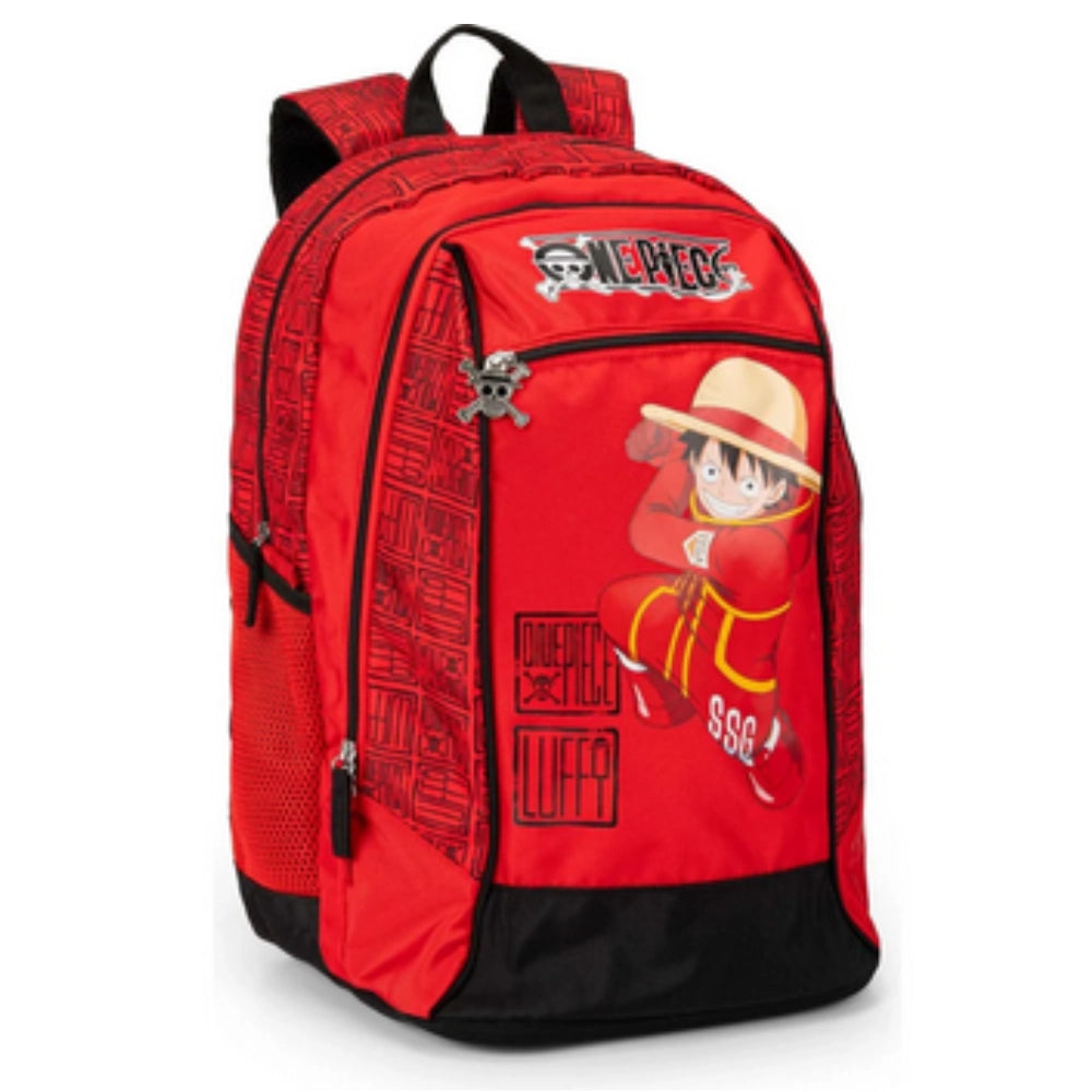 Zaino Organizzato One Piece Rosso