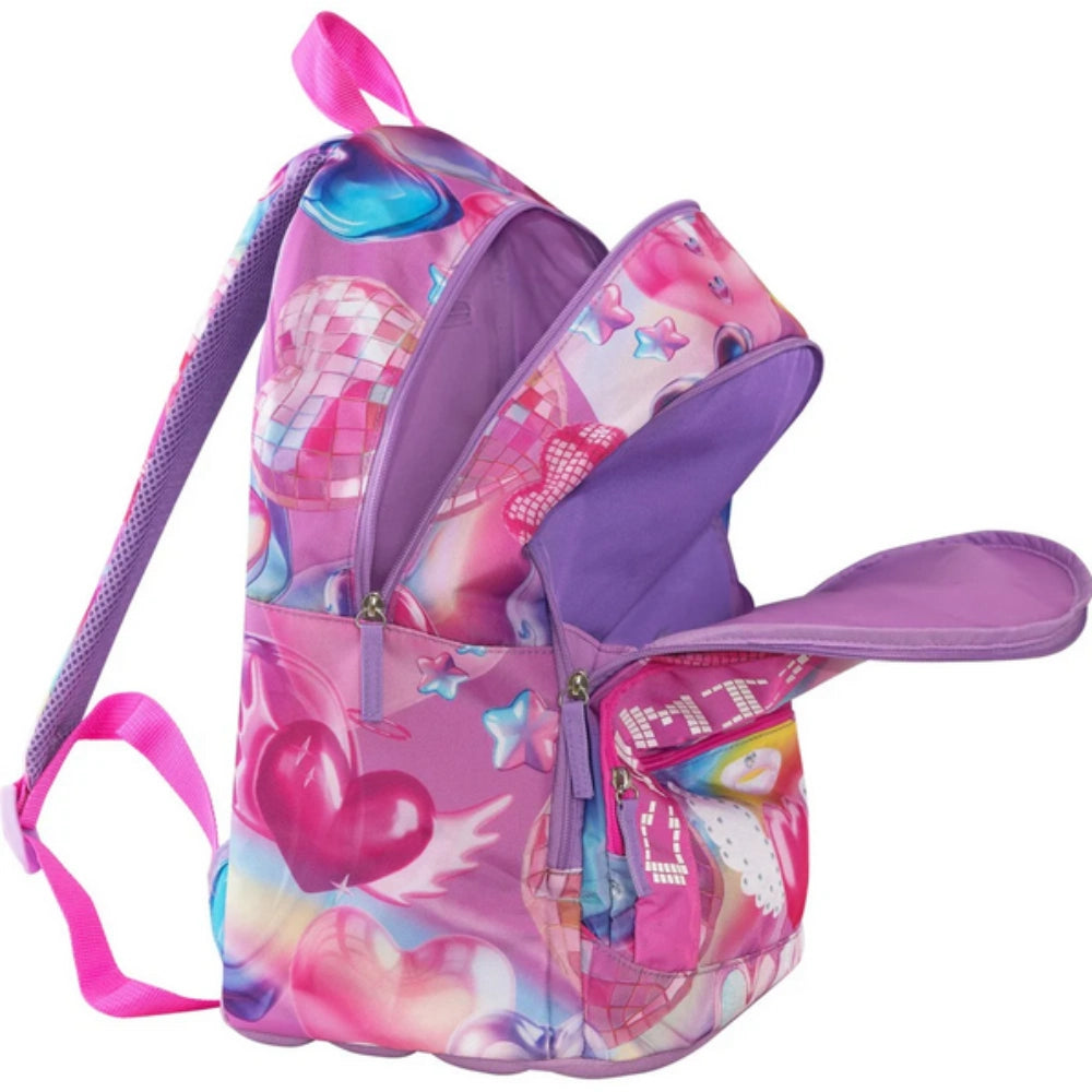 Zaino Comix Ultra Bright Hearts con LED - Modello 2026