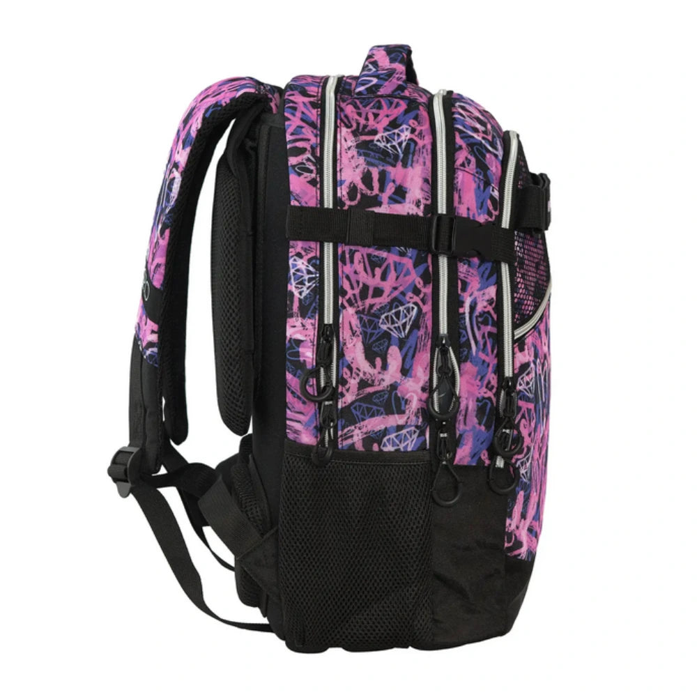 Zaino Scuola Organizzato Ergonomico Comix WBS 2.0 Princess