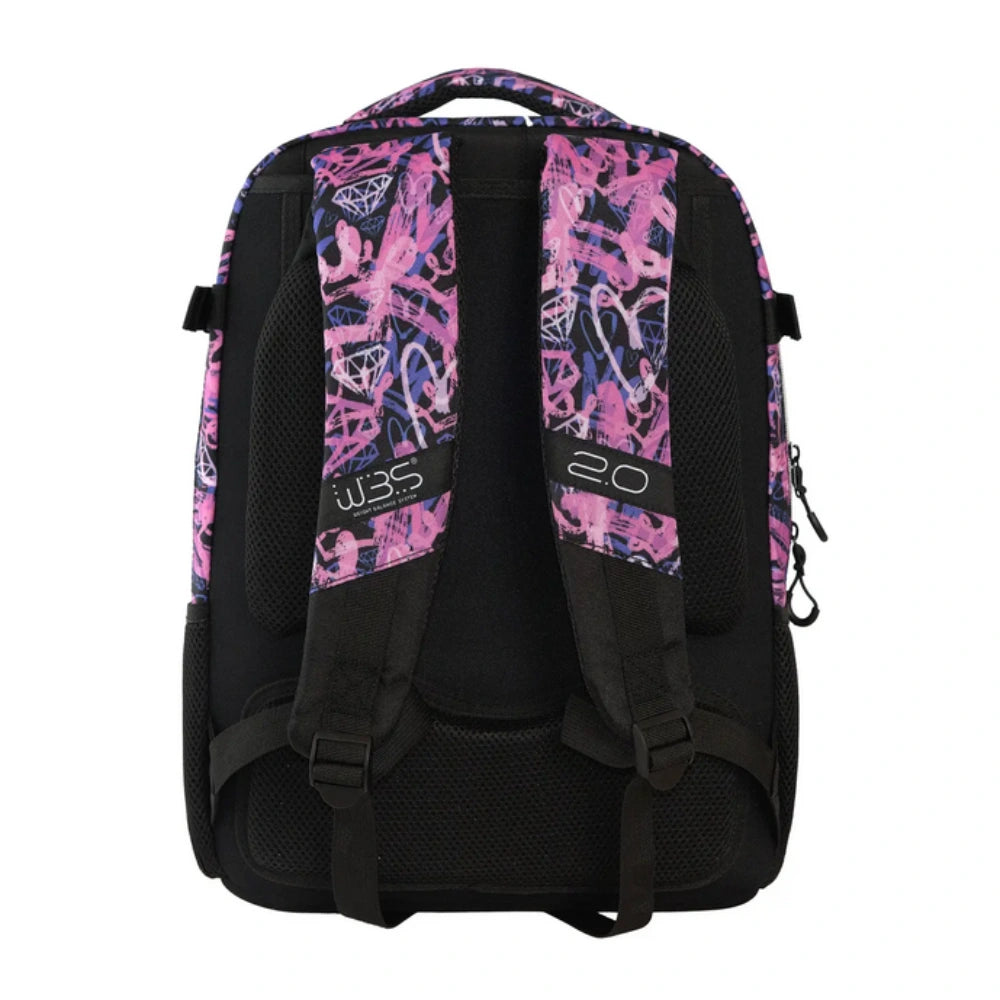 Zaino Scuola Organizzato Ergonomico Comix WBS 2.0 Princess
