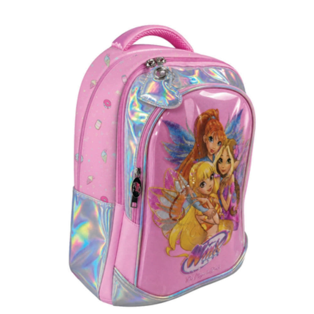 Zaino Scuola Winx Round Rosa — Giochi Preziosi 2026-27