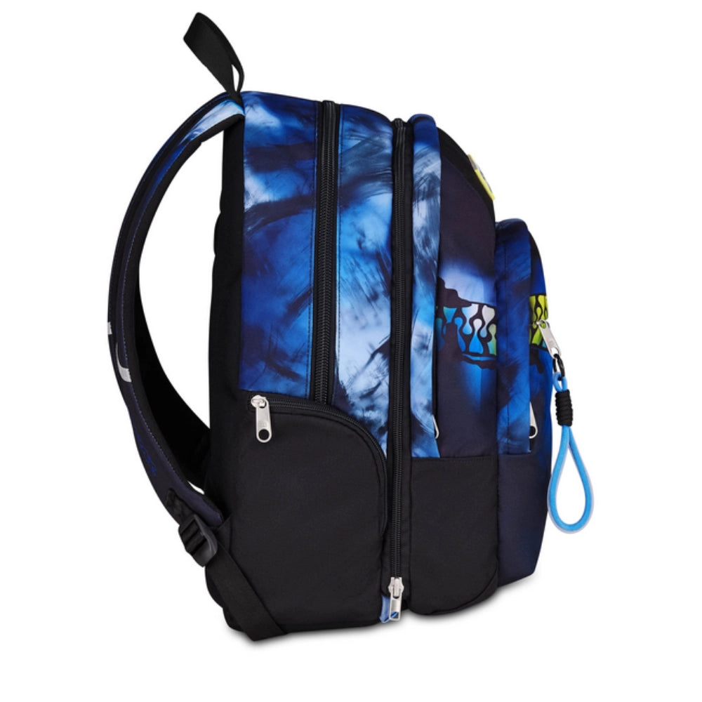 Zaino Seven® Dual Detach Boy – 32 Lt | Blu Fusion | Scomparto Staccabile
