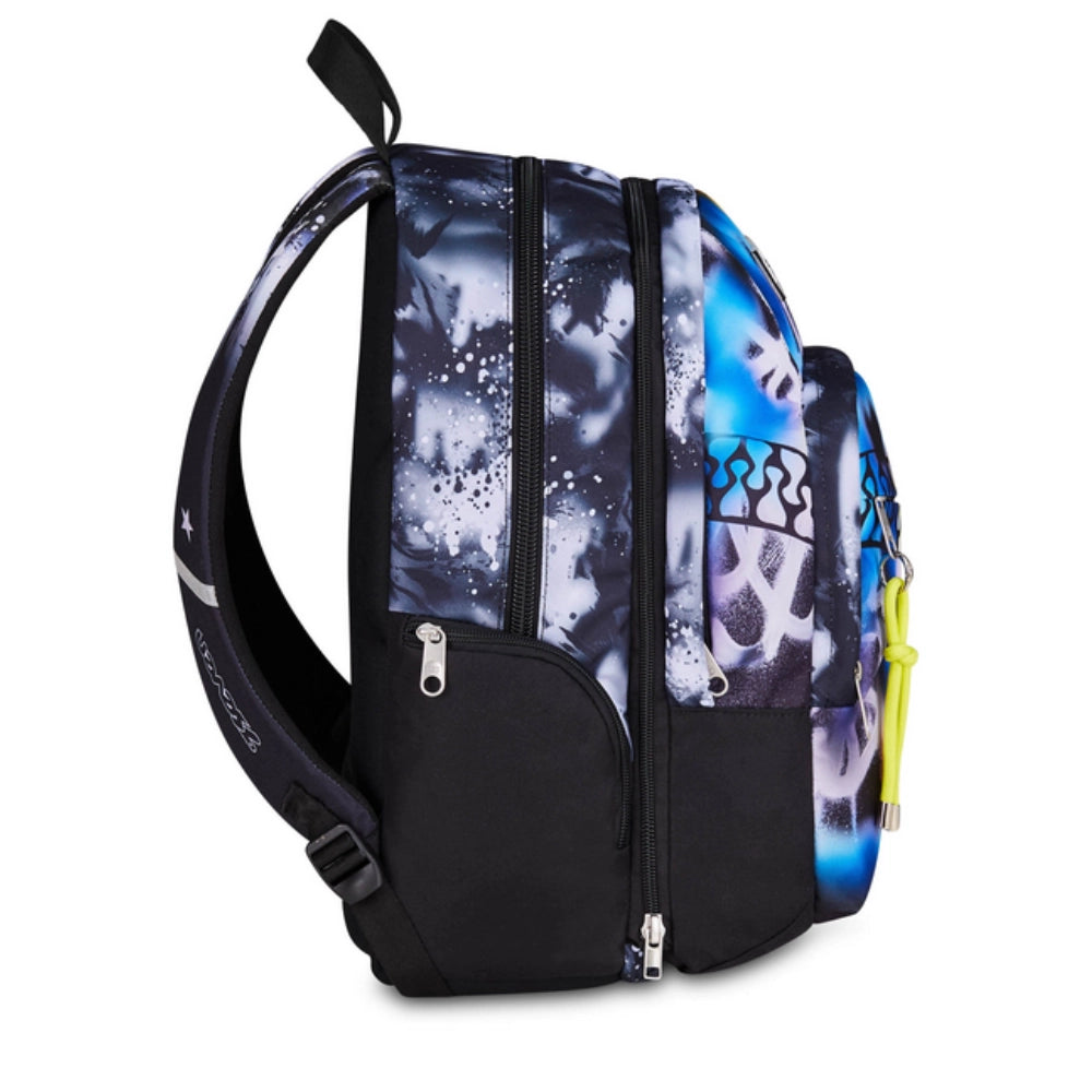 Zaino Seven® Dual Detach Boy – 32 Lt | Buzzy Note | Scomparto Staccabile