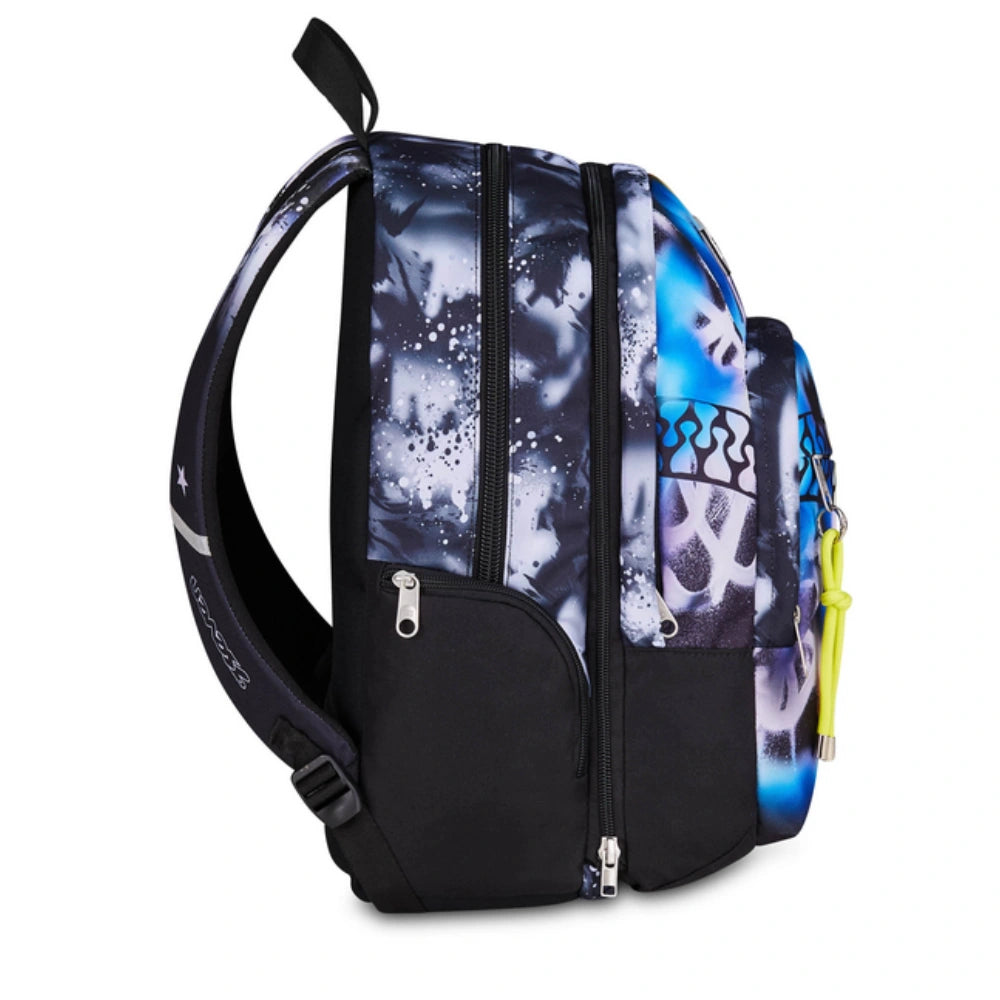 Zaino Seven® Dual Detach Boy – 32 Lt | Buzzy Note | Scomparto Staccabile