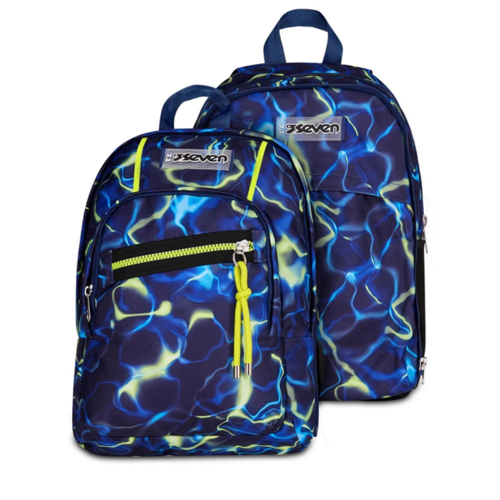 Zaino Seven® Dual Detach Boy – 32 Lt | Electric Vibe | Scomparto Staccabile