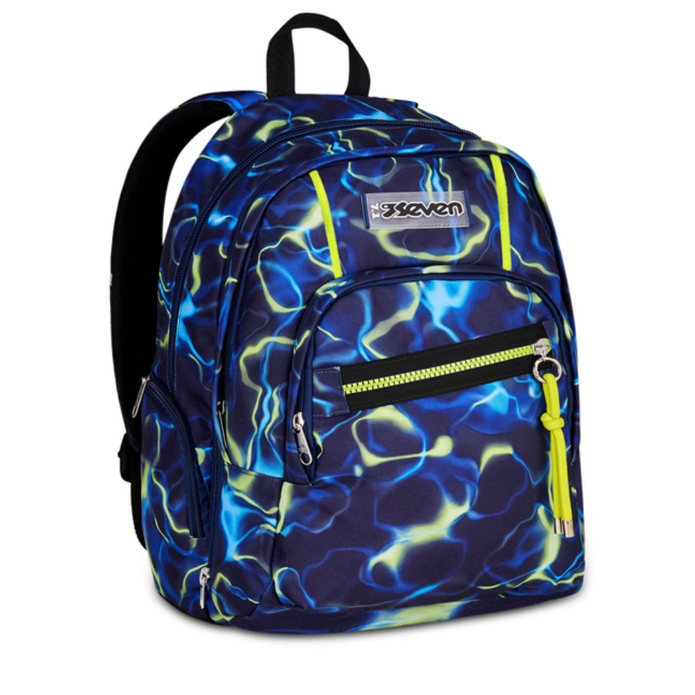 Zaino Seven® Dual Detach Boy – 32 Lt | Electric Vibe | Scomparto Staccabile