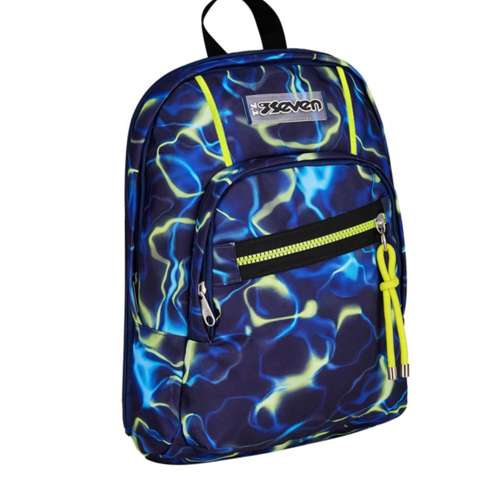 Zaino Seven® Dual Detach Boy – 32 Lt | Electric Vibe | Scomparto Staccabile