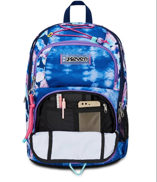 Zaino Seven Advanced Pockets Custom Cloud Girl - Scuola Media e Superiore