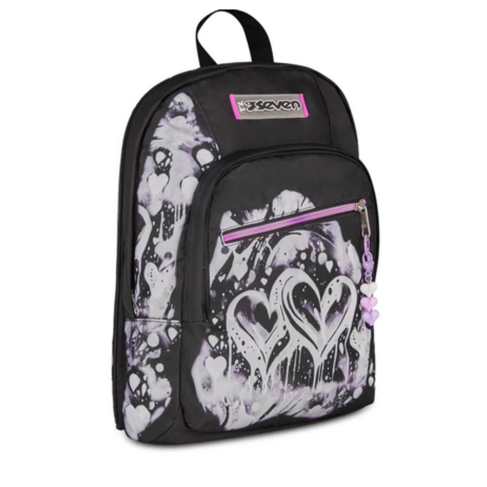 Zaino Seven® Dual Detach 32L – Plumpy Line Girl, Scomparto Staccabile come Zainetto