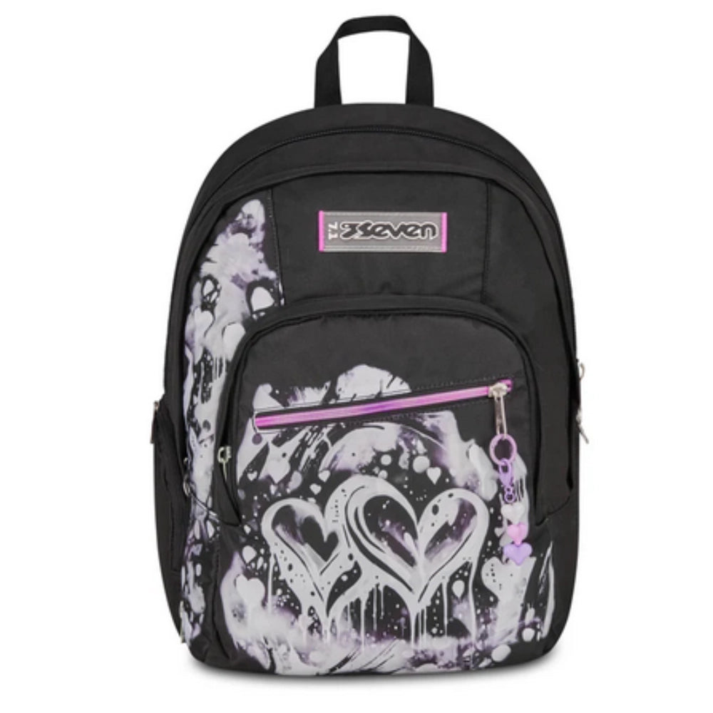 Zaino Seven® Dual Detach 32L – Plumpy Line Girl, Scomparto Staccabile come Zainetto
