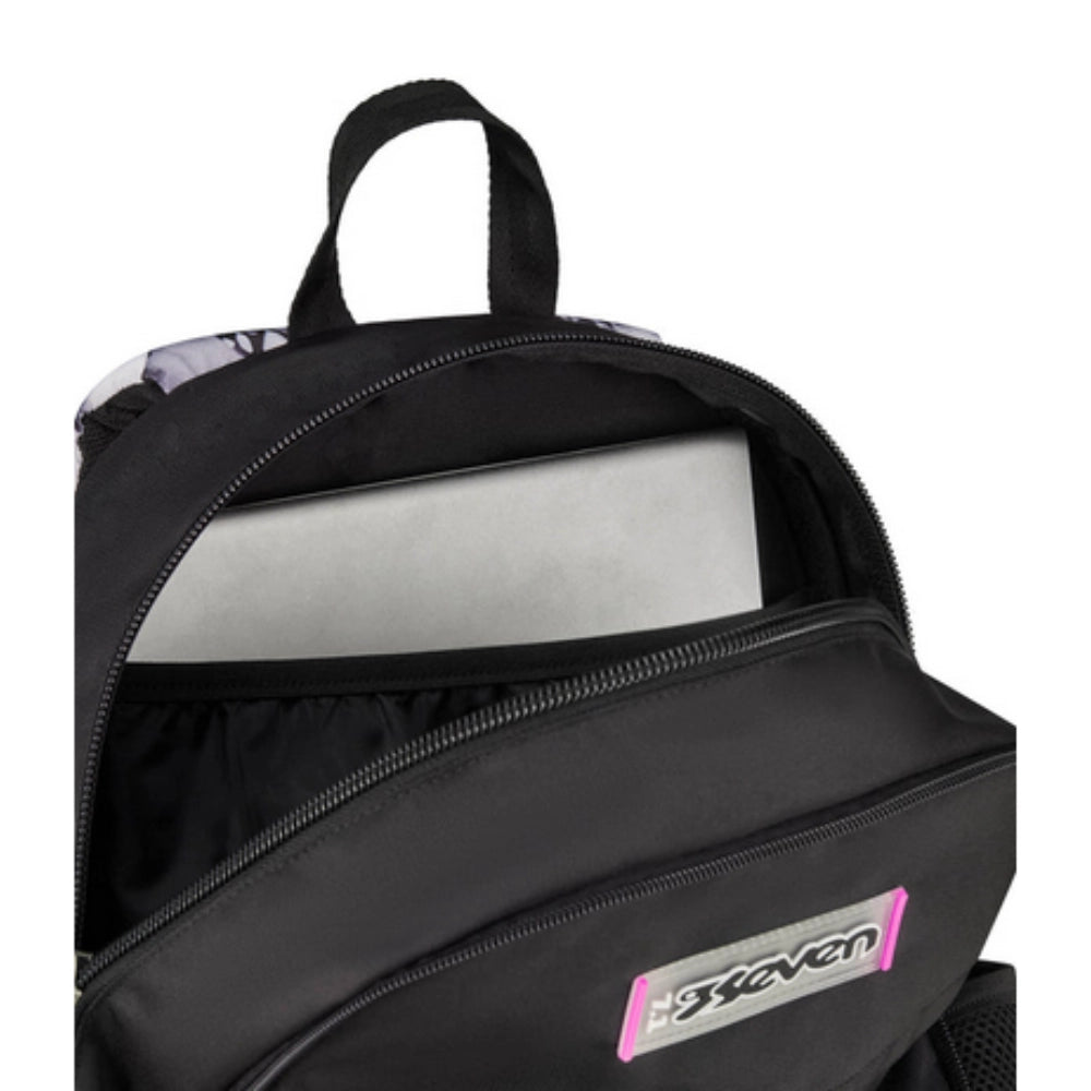 Zaino Seven® Dual Detach 32L – Plumpy Line Girl, Scomparto Staccabile come Zainetto