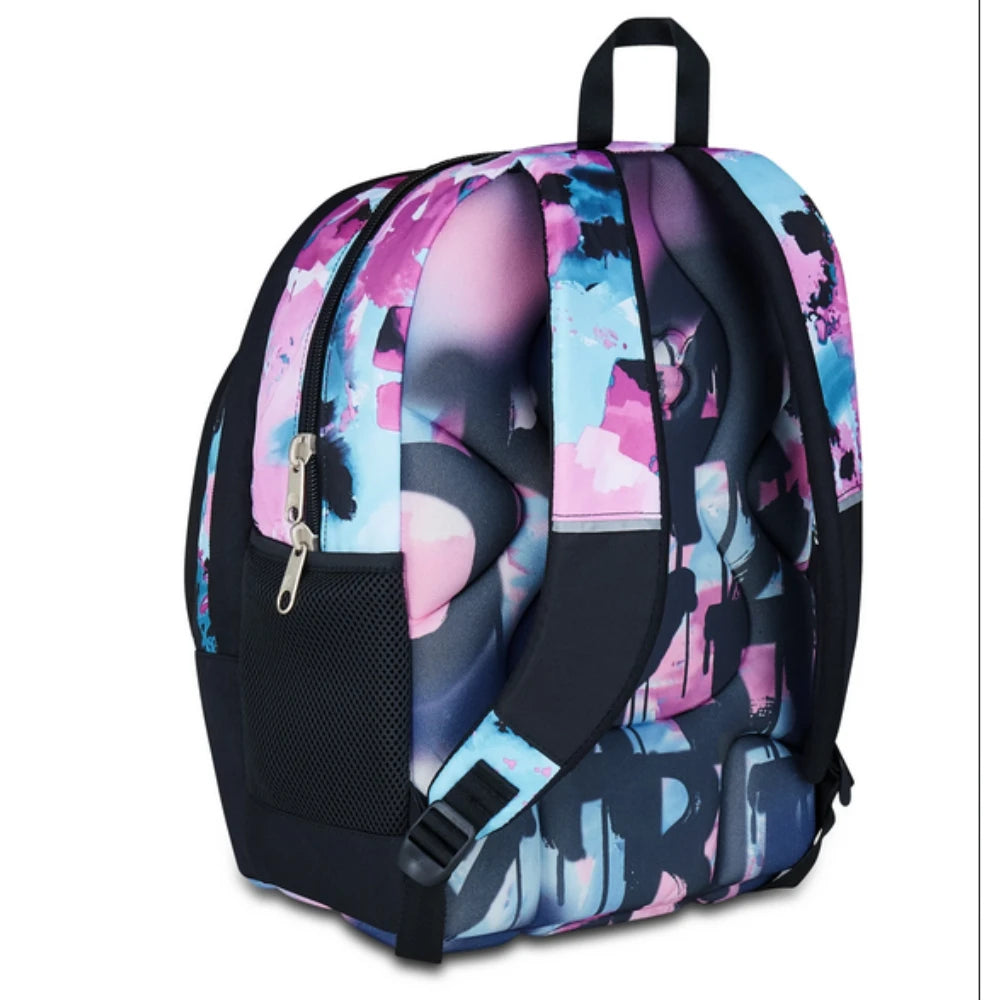 Zaino Seven Dual Quick Graffiti Girl - Doppio Scomparto, Fondo Rigido